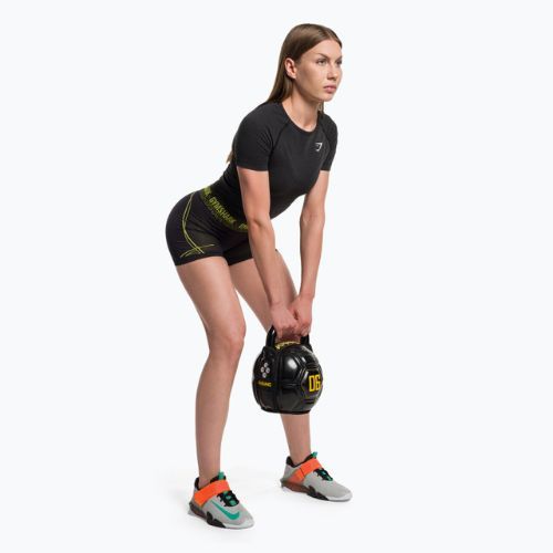 Dámske tréningové tričko Gymshark Vital Seamless black/marl