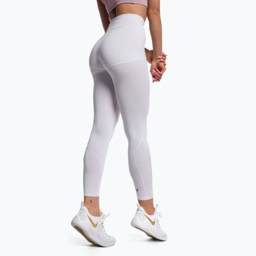 Dámske tréningové legíny Gymshark Pulse white/blue