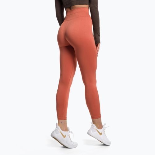 Dámske tréningové legíny Gymshark Studio earth orange