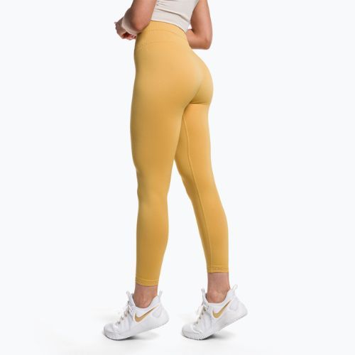 Dámske tréningové legíny Gymshark Studio indian yellow