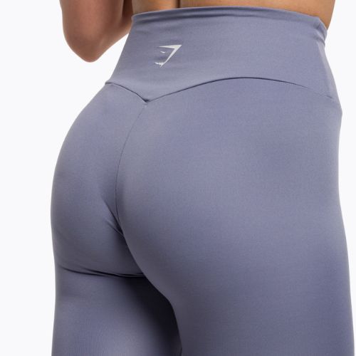 Dámske legíny Gymshark Training Cropped fialové