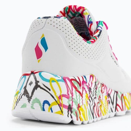 Detské tenisky SKECHERS Uno Lite Lovely Luv white/multi