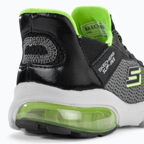 SKECHERS Slip-ins Razor Air Hyper-Brisk detské tenisky charcoal/black