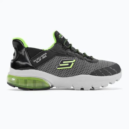SKECHERS Slip-ins Razor Air Hyper-Brisk detské tenisky charcoal/black