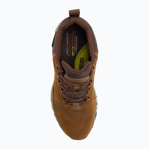 SKECHERS Terraform Renfrom pánske trekové topánky tmavohnedé