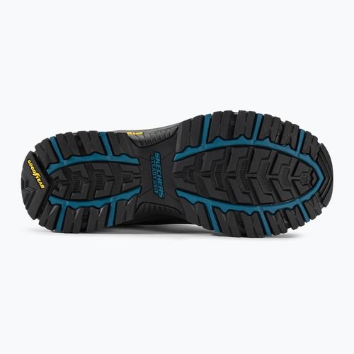 Pánska treková obuv SKECHERS Arch Fit Dawson Raveno black