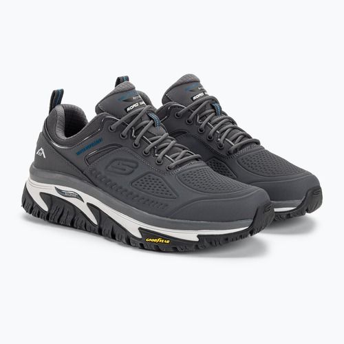 Pánska treková obuv SKECHERS Arch Fit Road Walker Recon charcoal