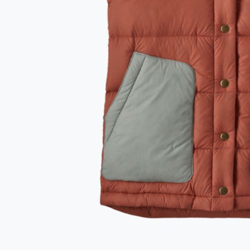 Patagonia dámske tričko bez rukávov Bivy Hooded burl red