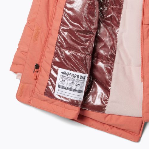 Detská páperová bunda Columbia Nordic Strider faded peach heather