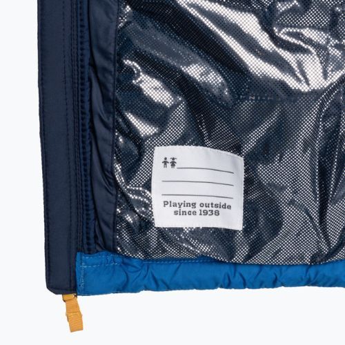 Detská páperová bunda Columbia Powder Lite Hooded bright indigo/collegiate navy