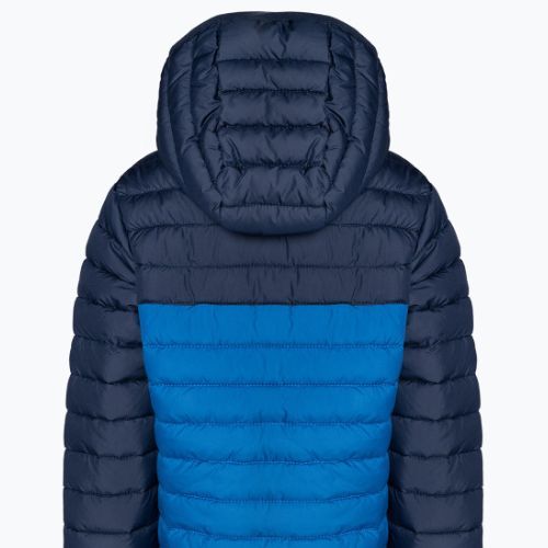 Detská páperová bunda Columbia Powder Lite Hooded bright indigo/collegiate navy