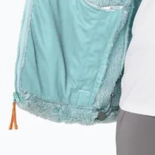 Columbia Boundless Discovery Sherpa dámska treková mikina aqua haze/sunset peach