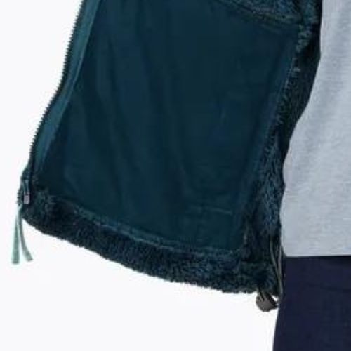 Dámska trekingová mikina Columbia Boundless Discovery Sherpa night wave/aqua haze