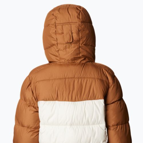 Columbia Pike Lake Insulated II dámska páperová bunda camel brown/chalk