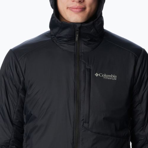 Columbia Silver Leaf Stretch Insulated pánska páperová bunda čierna