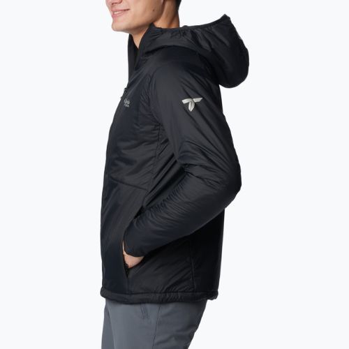 Columbia Silver Leaf Stretch Insulated pánska páperová bunda čierna