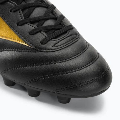 Mizuno Morelia II Club MD pánske kopačky black/gold/dark shadow