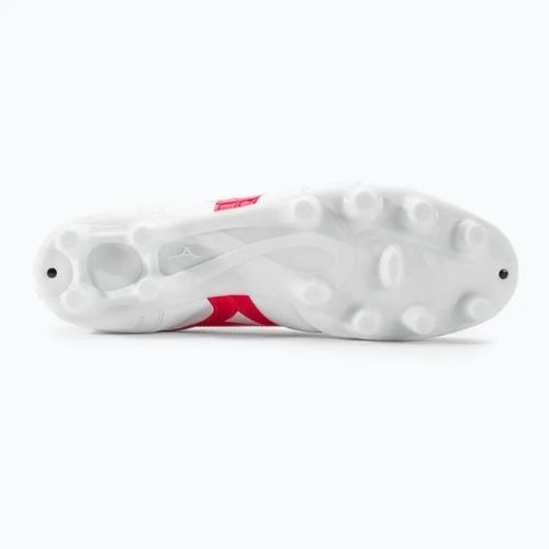 Mizuno Morelia II Club MD pánske kopačky white/flery coral2/bolt2