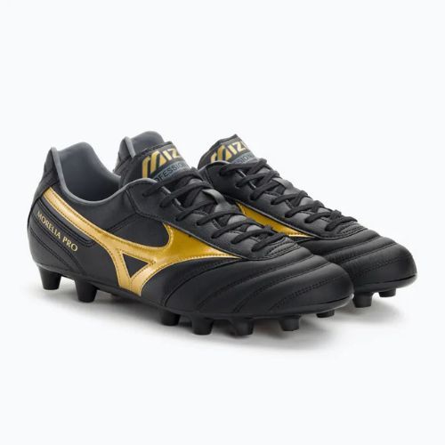 Mizuno Morelia II PRO MD pánske kopačky black/gold/dark shadow