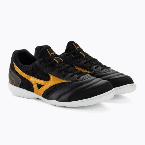 Pánske kopačky Mizuno Morelia Sala Club IN black/mp gold