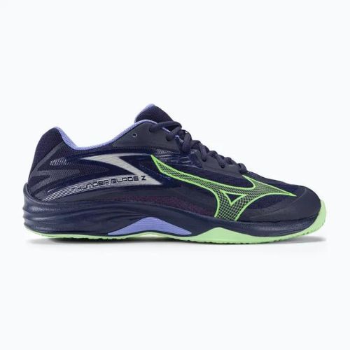 Pánska volejbalová obuv Mizuno Thunder Blade Z evening blue / tech green / lolite