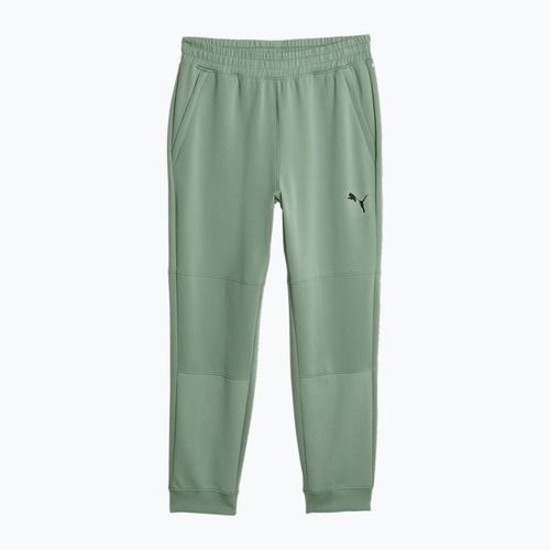Pánske tréningové nohavice PUMA Fit Double Knit Jogger eucalyptus
