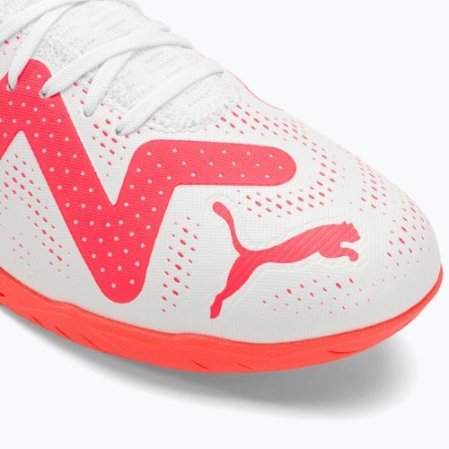PUMA Future Play IT pánske kopačky puma white/fire orchid
