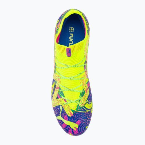 PUMA Future Ultimate Energy FG/AG pánske kopačky ultra blue/yellow alert/luminous pink