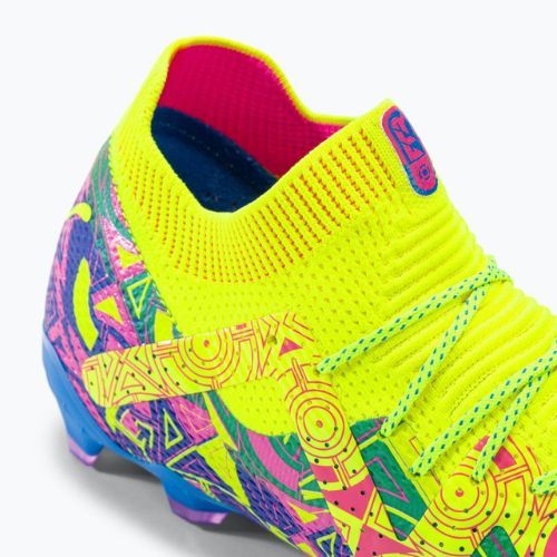 PUMA Future Ultimate Energy FG/AG pánske kopačky ultra blue/yellow alert/luminous pink