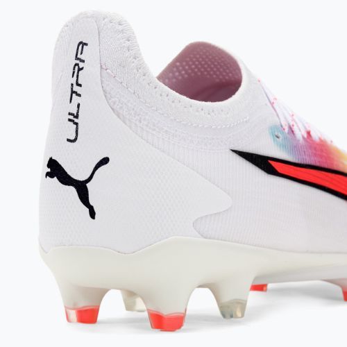 PUMA Ultra Ultimate FG/AG pánske kopačky puma white/pum black/fire orchid