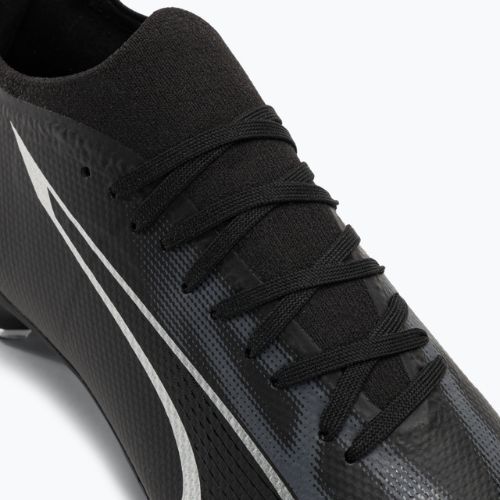 Pánske kopačky PUMA Ultra Match FG/AG puma black/asphalt