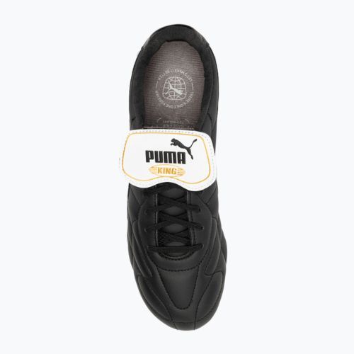 Pánske kopačky PUMA King Top FG/AG puma black/puma white/puma gold