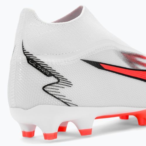 PUMA Ultra Match+ Ll FG/AG pánske kopačky puma white/puma black/fire orchid