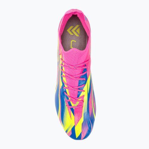 Pánske kopačky PUMA Ultra Ultimate Energy FG/AG luminous pink/ultra blue/yellow alert