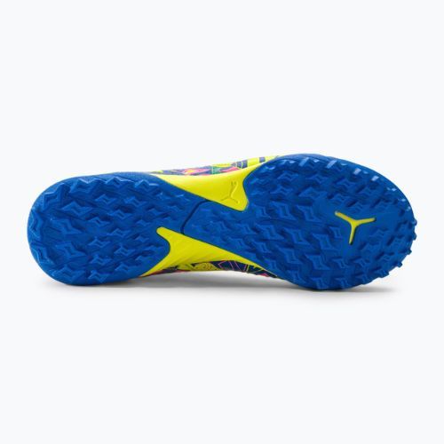 Detské kopačky PUMA Future Match Energy TT + Mid Jr ultra blue/yellow alert/luminous pink