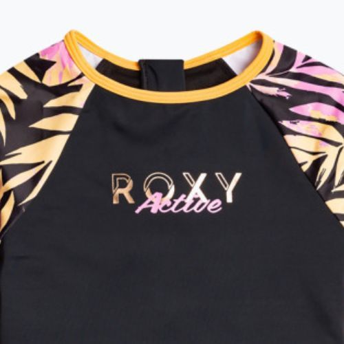 ROXY Active Joy detské plavecké body antracitová zebra jungle girl