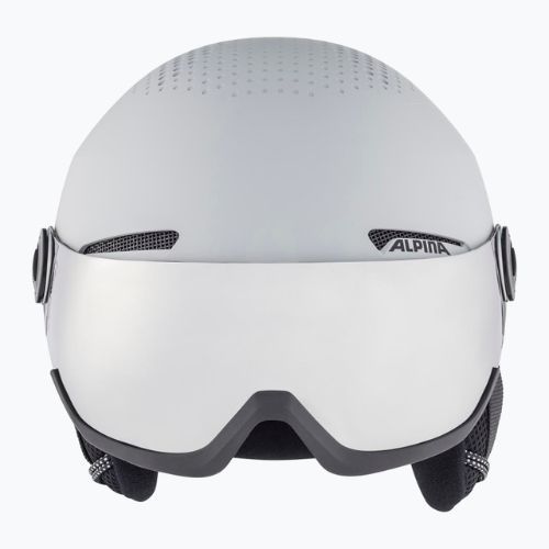 Lyžiarska prilba Alpina Arber Visor Q Lite grey matt