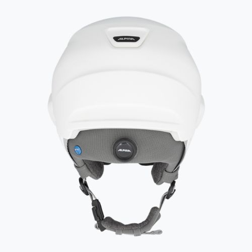 Alpina Oro QV Mips lyžiarska prilba biela matná/voda ružová