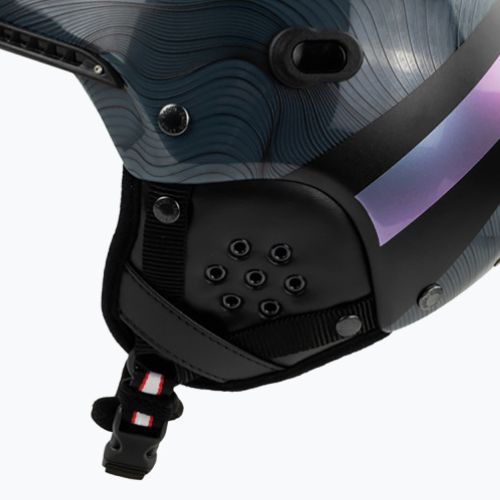 Lyžiarska prilba CASCO SP-3 sivá sojka
