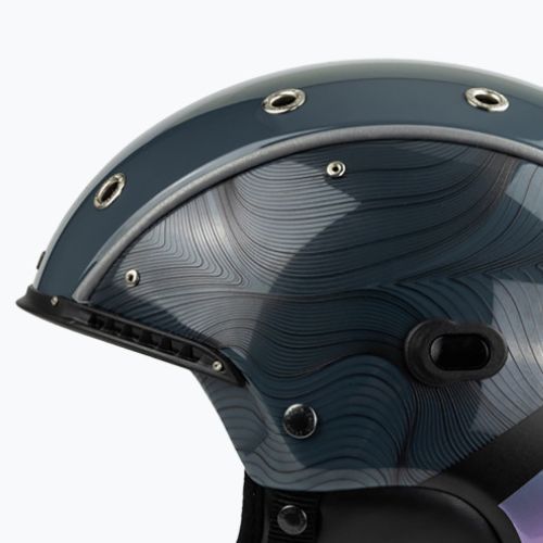 Lyžiarska prilba CASCO SP-3 sivá sojka