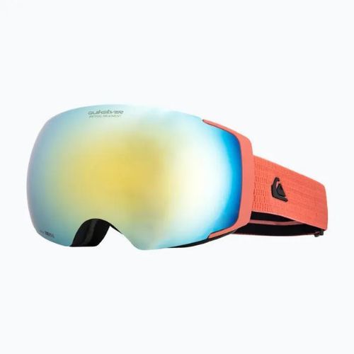 Quiksilver Greenwood S3 black redwood / clux gold mi snowboardové okuliare