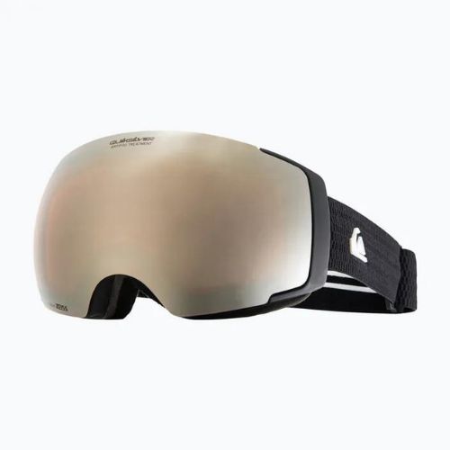 Quiksilver Greenwood S3 black / clux mi silver snowboardové okuliare