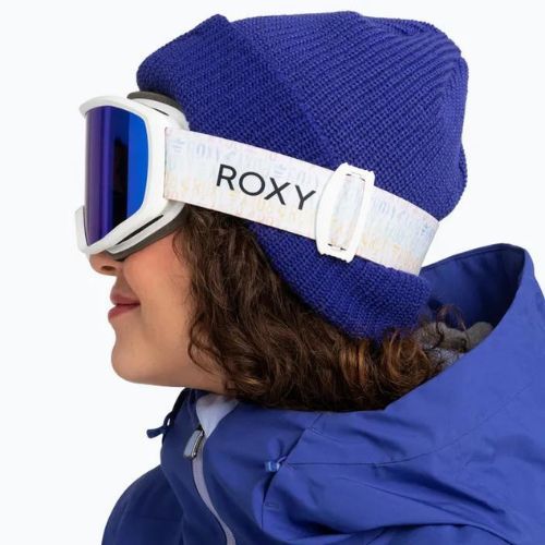 Dámske snowboardové okuliare ROXY Izzy sapin white/blue ml