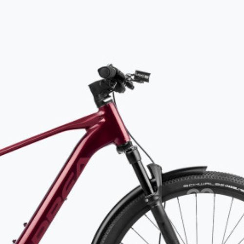 Orbea Kemen 30 42V 540Wh 2023 tmavo červený elektrický bicykel