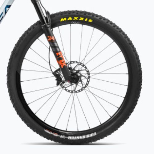 Horský bicykel Orbea Oiz M20 2023 halo silver/blue carbon view