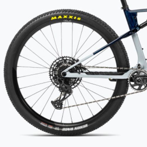 Horský bicykel Orbea Oiz M20 2023 halo silver/blue carbon view