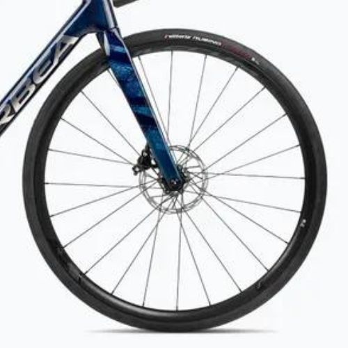 Orbea Orca M31e Team 2023 blue carbon view/titan cestný bicykel