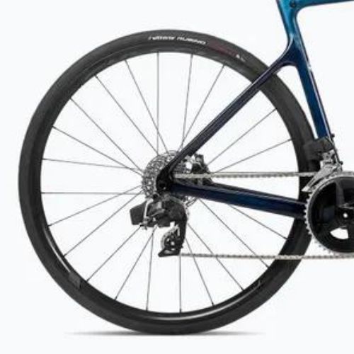 Orbea Orca M31e Team 2023 blue carbon view/titan cestný bicykel