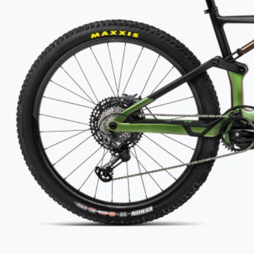 Orbea Rise M-LTD 42V 360Wh 2023 chameleón goblin zelený/čierny elektrický bicykel