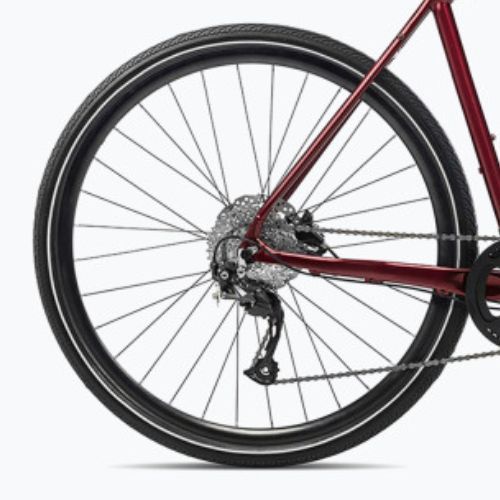 Mestský bicykel Orbea Carpe 20 2023 metalická tmavočervená